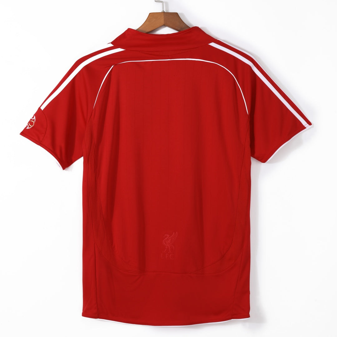 2006-2007 Maillot Liverpool Domicile Retro