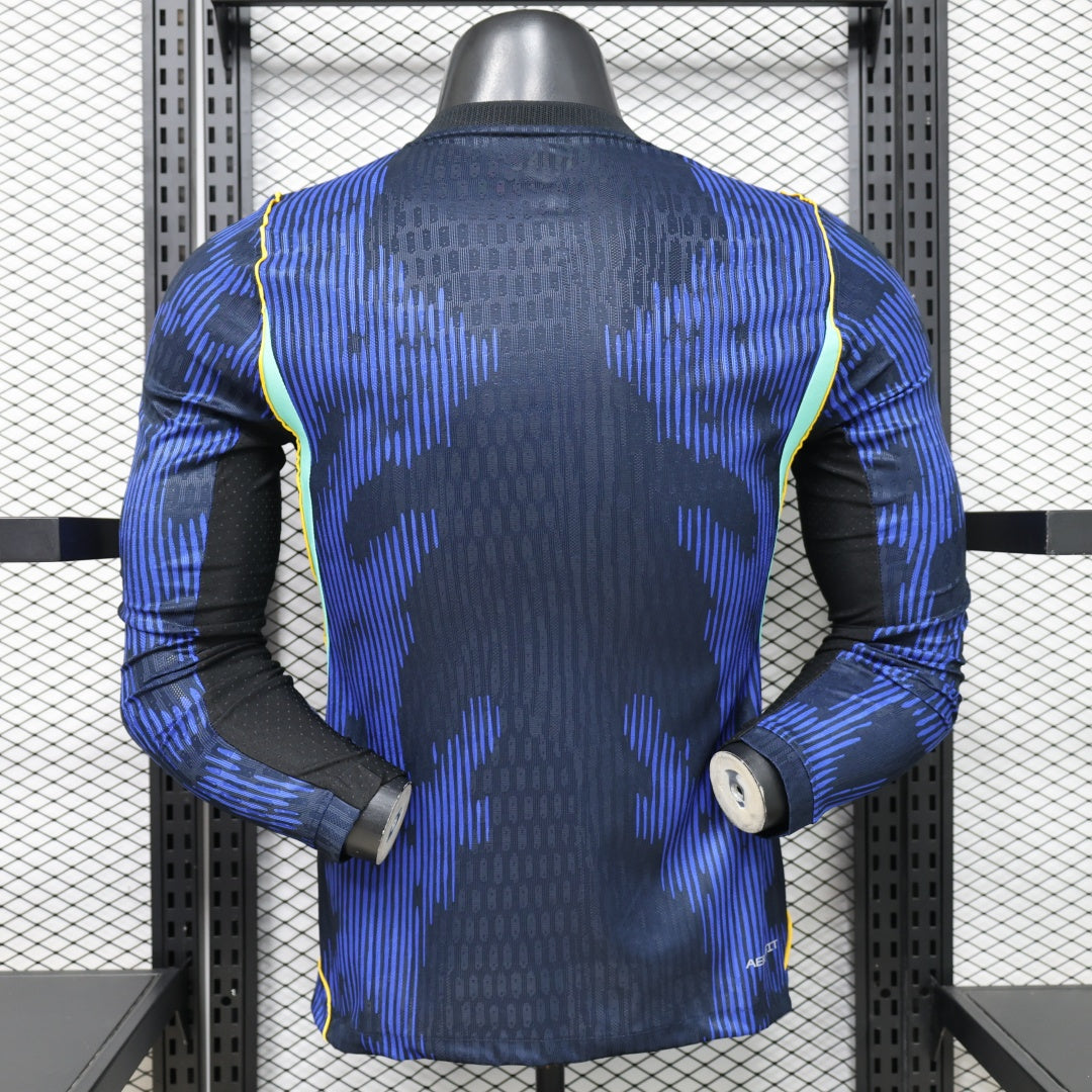 Maillot 2026 Brésil Extérieur player Manches Longues