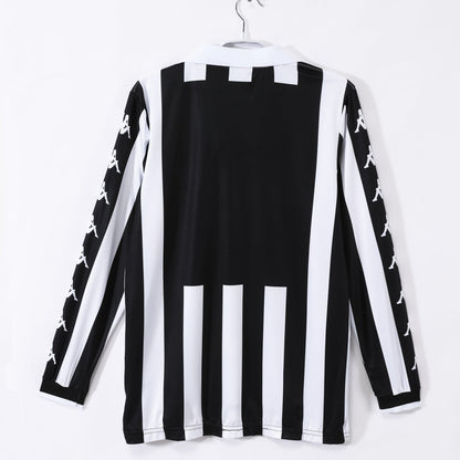 1999-2000 Maillot  Juventus Domicile Retro Manches Longues