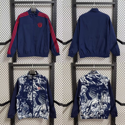 Veste coupe-vent réversible Bayern Munich S1080