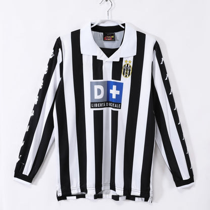 1999-2000 Maillot  Juventus Domicile Retro Manches Longues