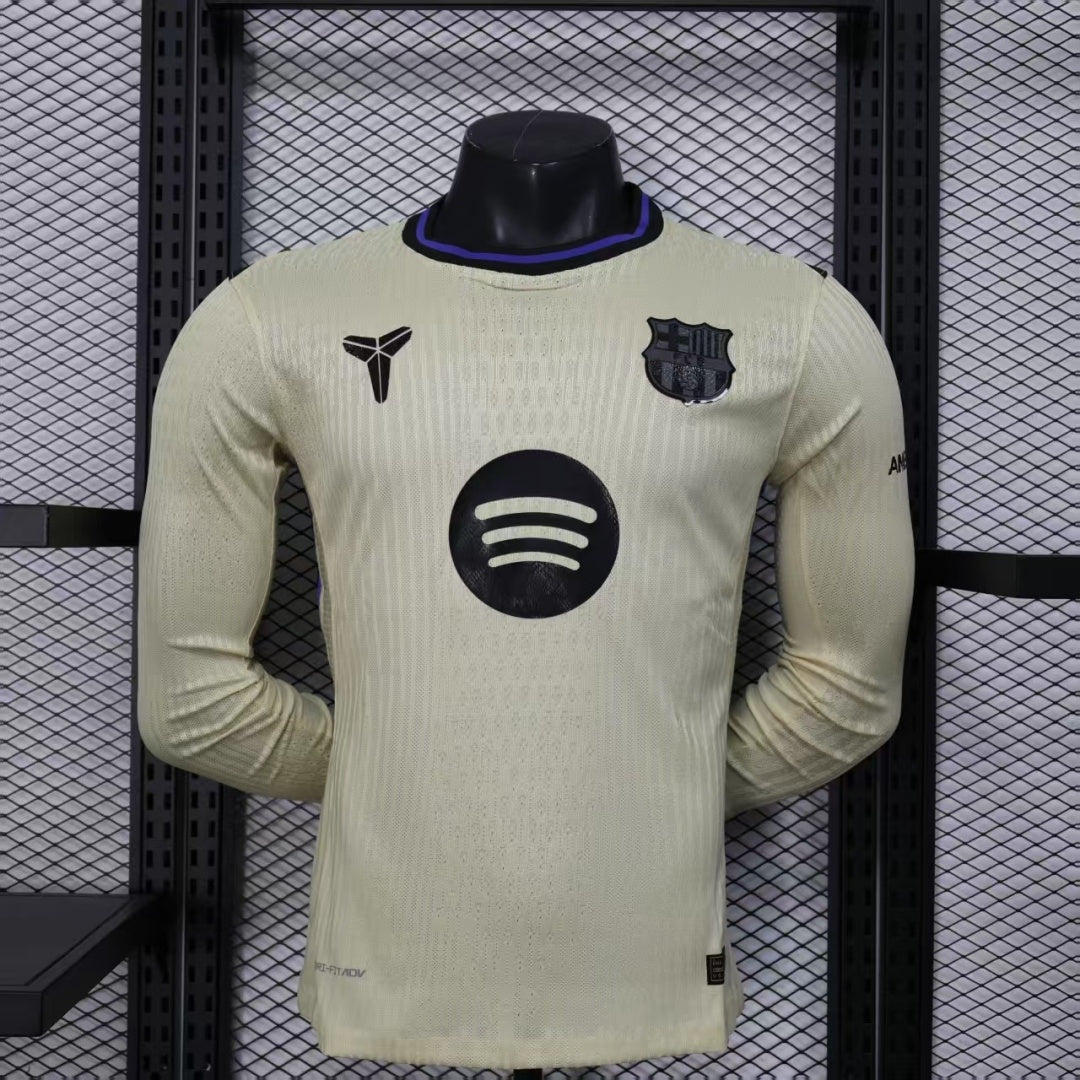 Maillot 24/25 Barcelone Extérieur player  Manches Longues